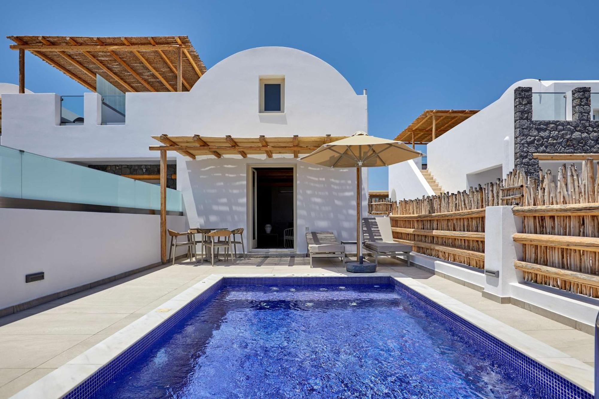 Sea Breeze Santorini Beach Resort, Curio By Hilton Agios Georgios  Exterior foto